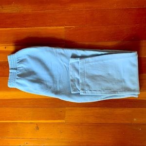 St John Sport baby blue sweatpants
